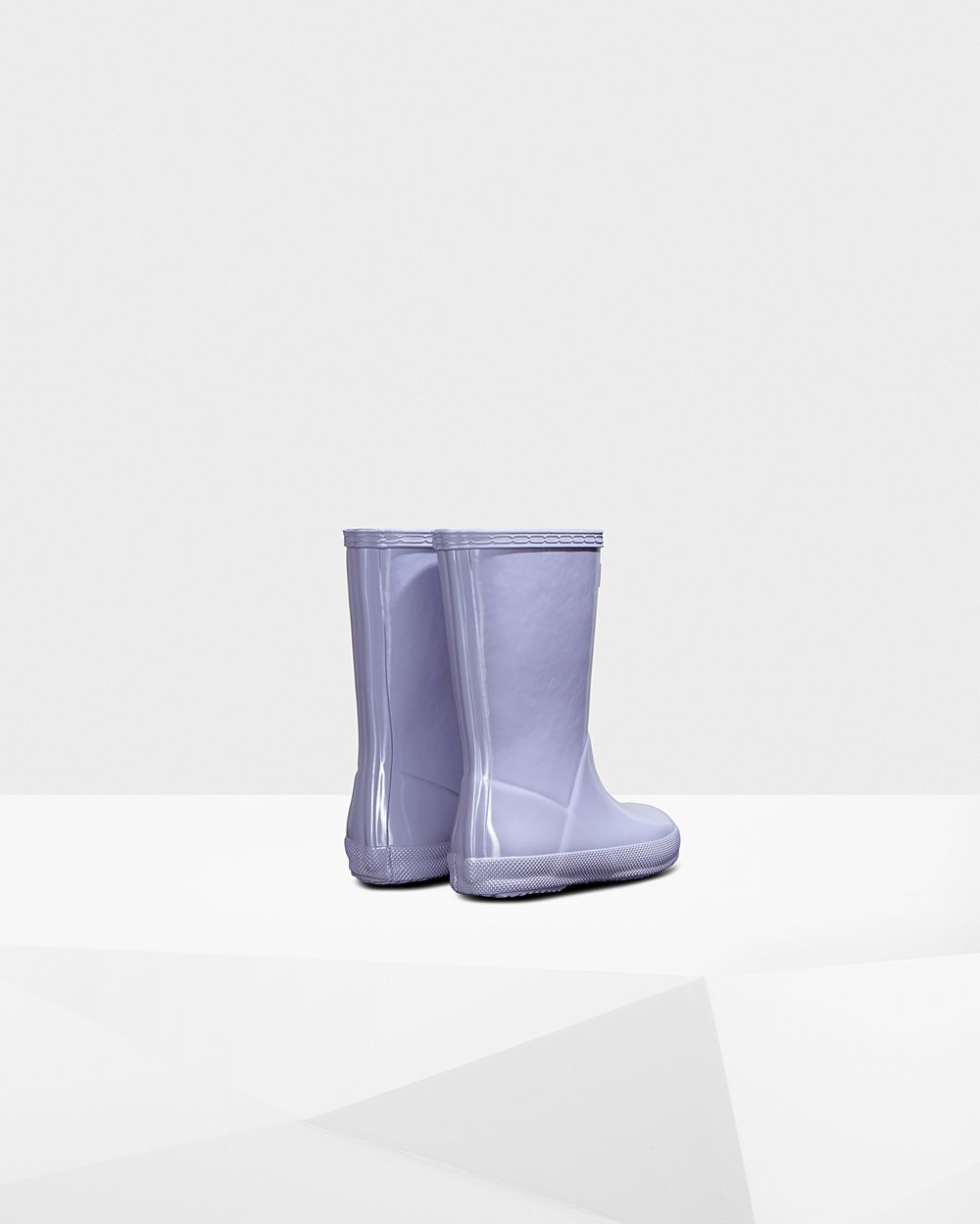 Botas de Lluvia Hunter Niños - Original First Classic Gloss - Morados - MDXNZVK-56